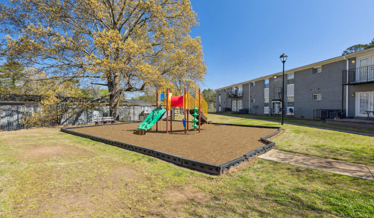 children's playground at Vineyards at Flat Shoals in Atlanta, Georgia