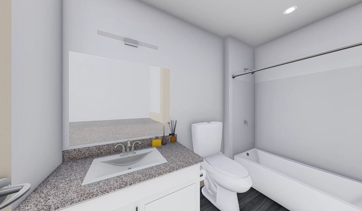 bathroom at Riley Crossing At Gateway Park in Greenfield, Indiana