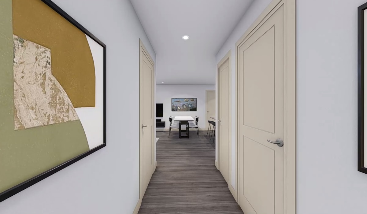 entryway at Riley Crossing At Gateway Park in Greenfield, Indiana