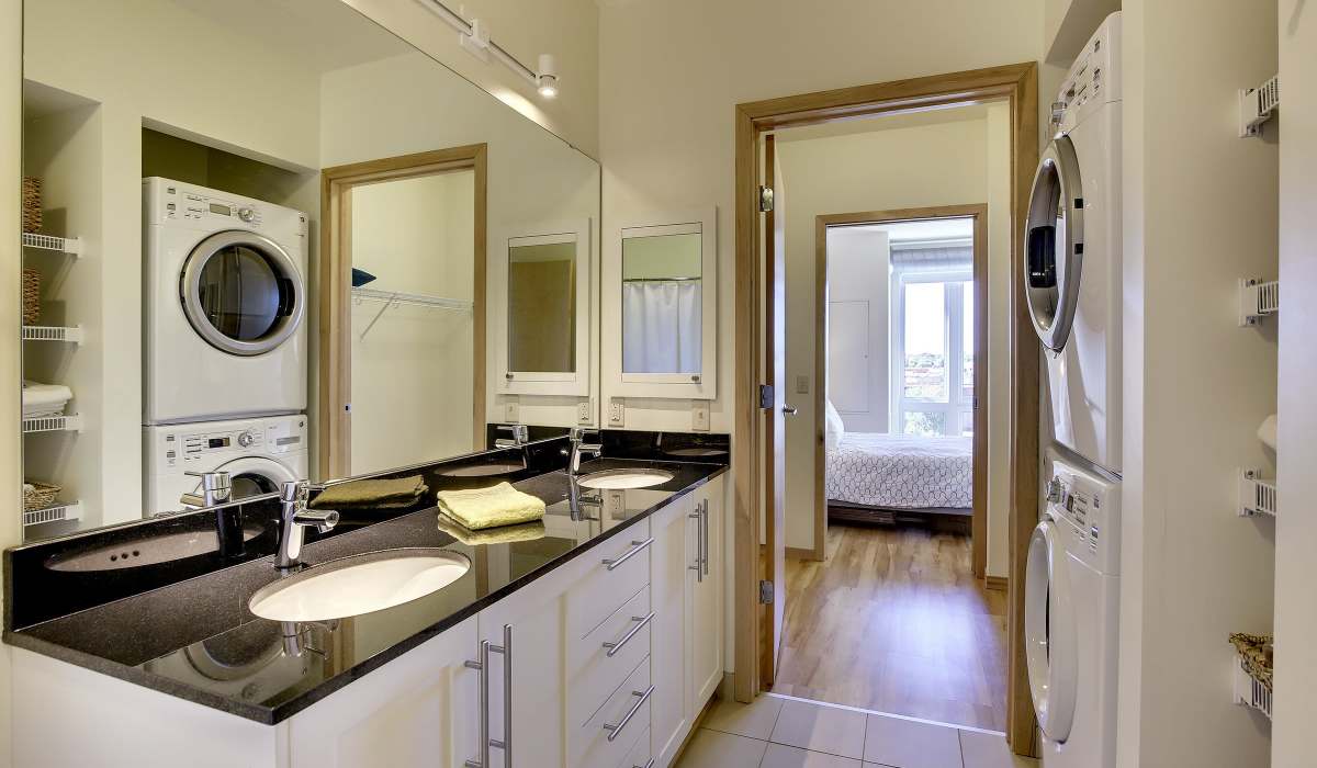 model apartment at NoLo in Minneapolis, Minnesota