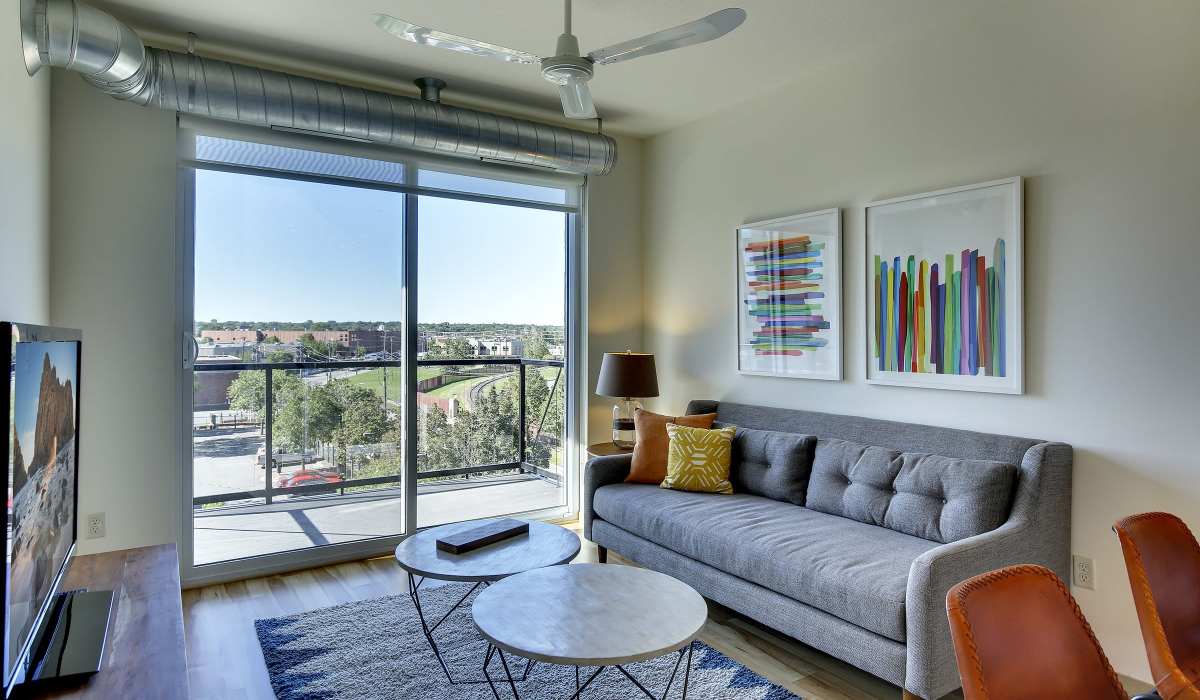 model apartment at NoLo in Minneapolis, Minnesota