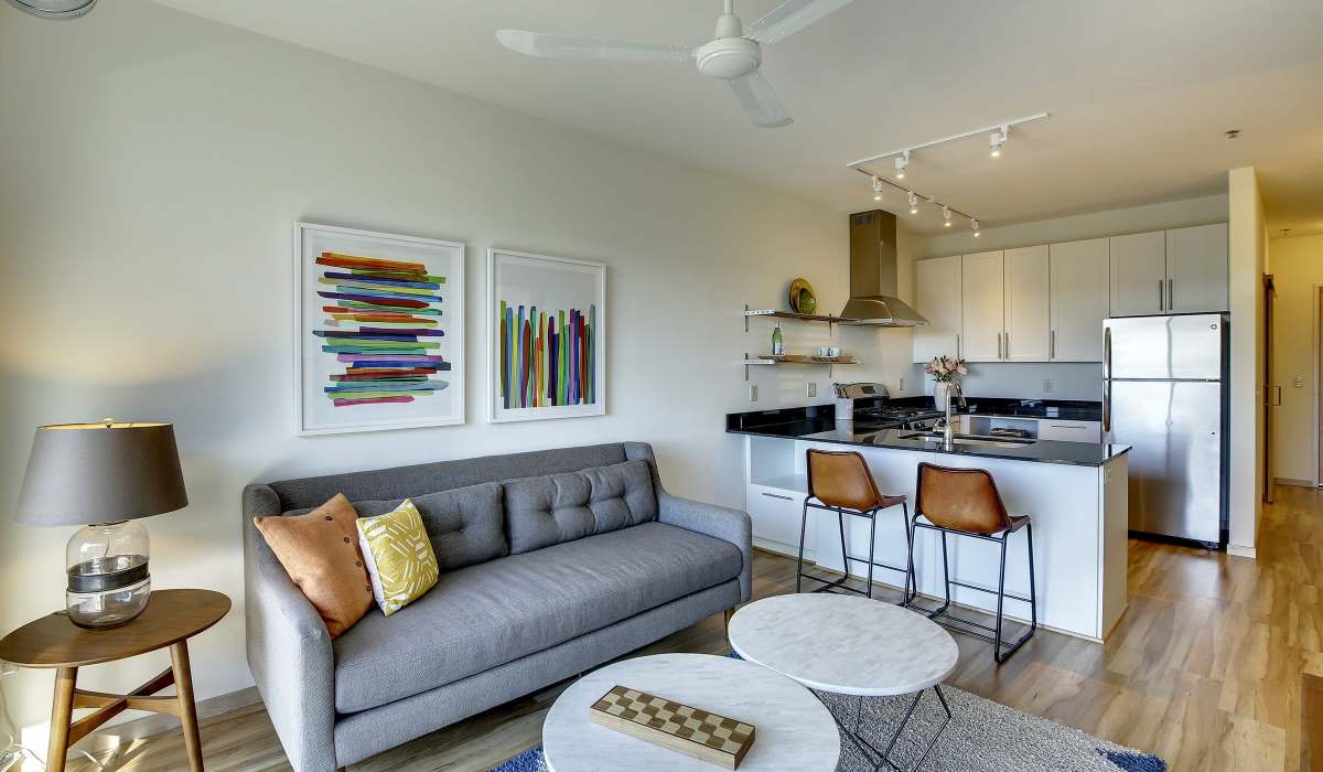 model apartment at NoLo in Minneapolis, Minnesota