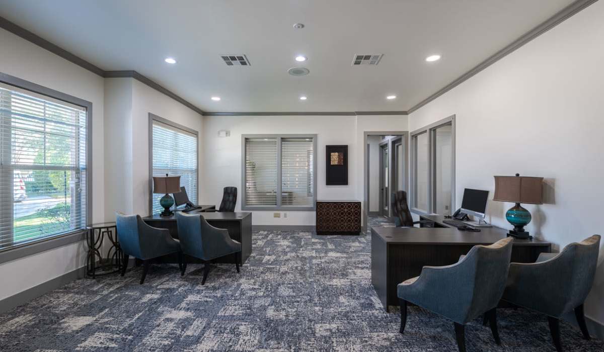 Leasing office at Dayrise at Centreport in Fort Worth, Texas