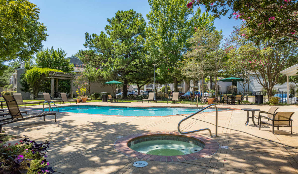 Swimming pool at Millicent Crossing in Shreveport, Louisiana