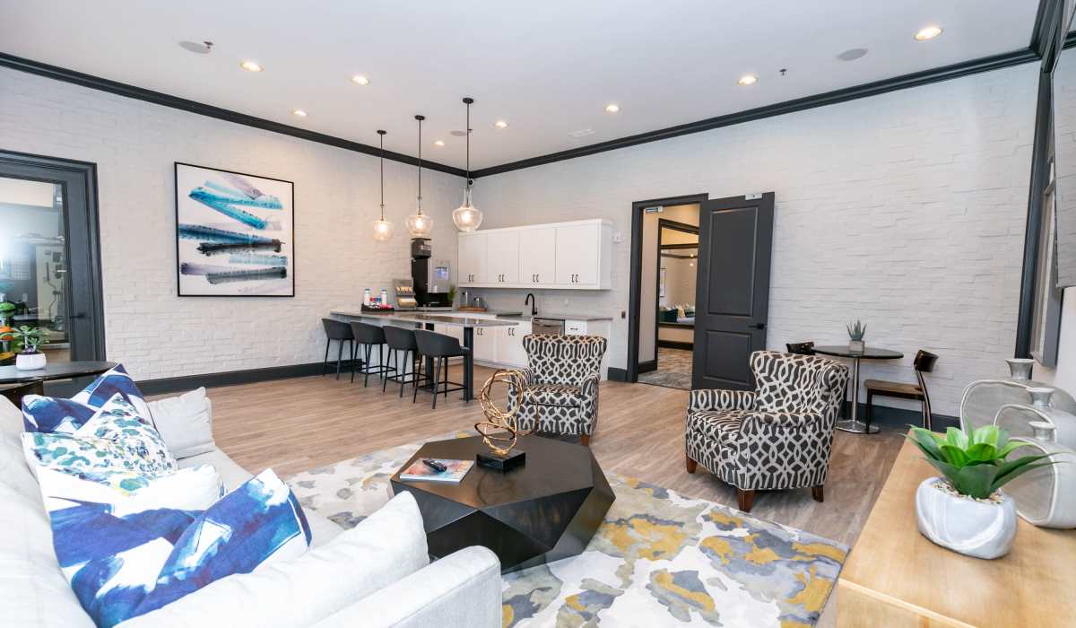 Clubroom at The Reserve at Johns Creek Walk in Johns Creek, Georgia