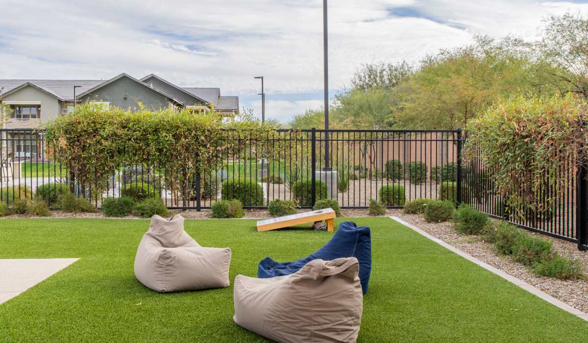 Outdoor lounge at Ironwood at Happy Valley in Phoenix, Arizona
