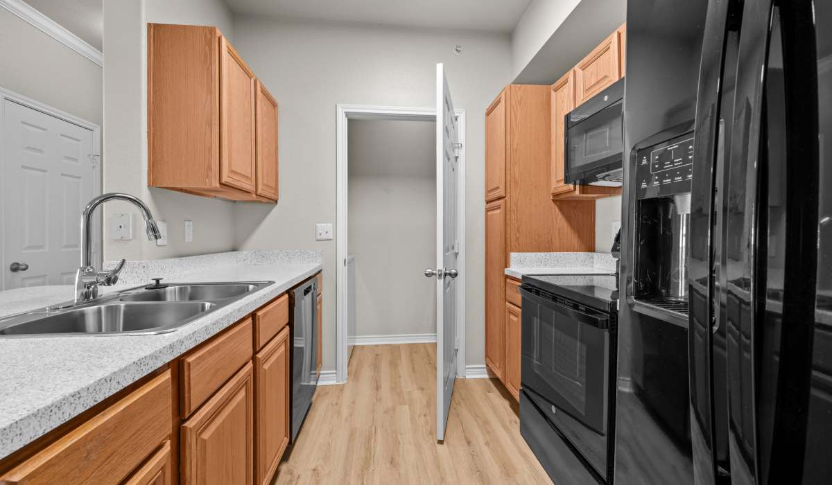 Kitchen at Hidden Creek in Allen, Texas
