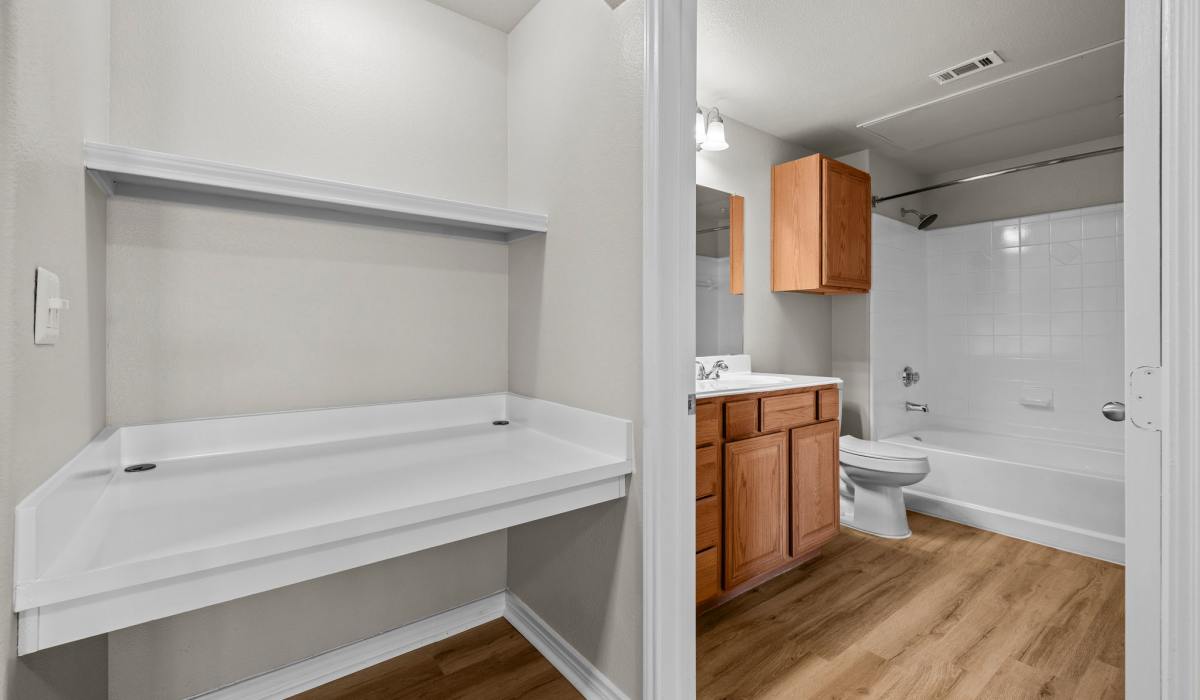 Bathroom at Hidden Creek in Allen, Texas