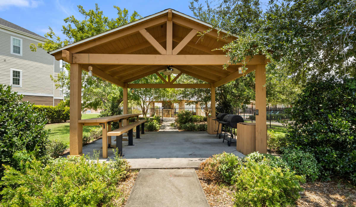  Open space for BBQ at Ansley Place in Houma, Louisiana