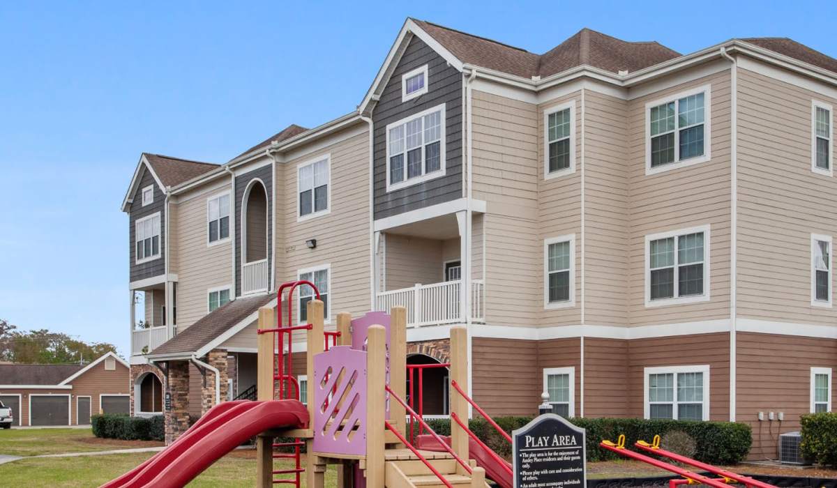 Kids play area at Ansley Place in Houma, Louisiana