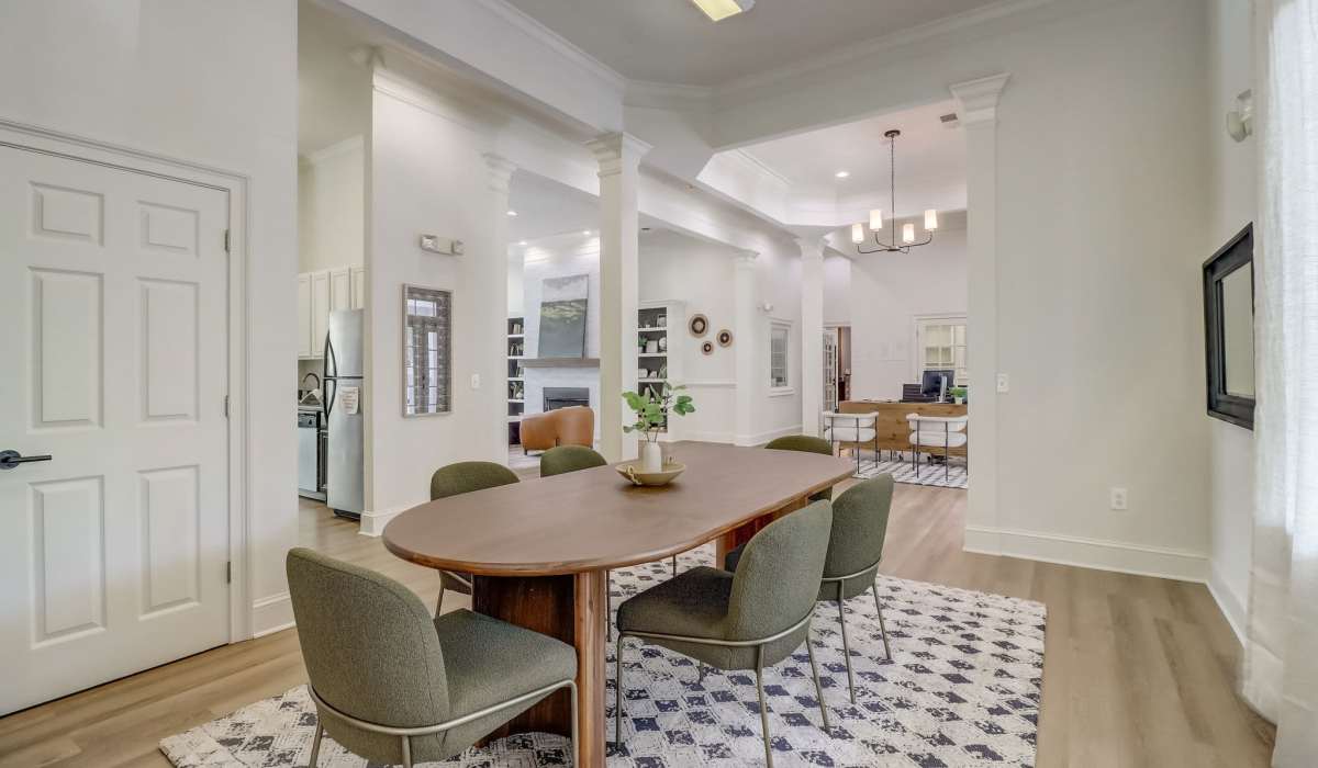 Apartment dinning area at  Parkway Grand in Decatur, Georgia