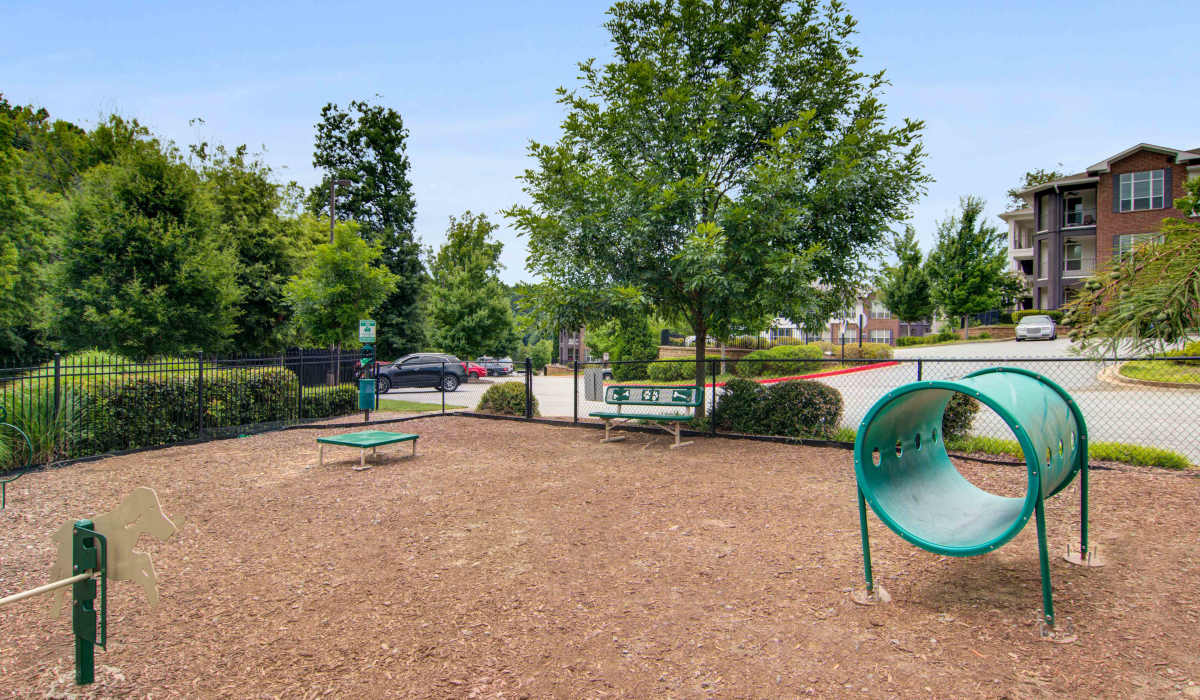 Dog park at Twenty25 Barrett in Kennesaw, Georgia