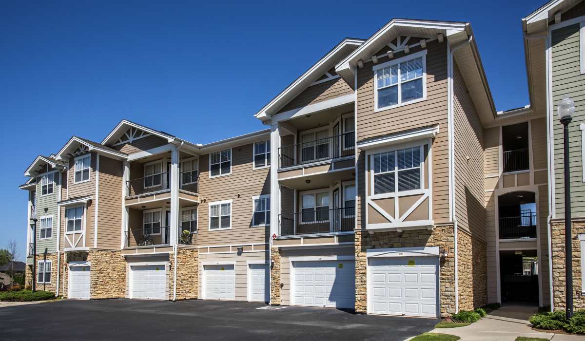 Community with closet garage  at Arch Street in Madison, Alabama
