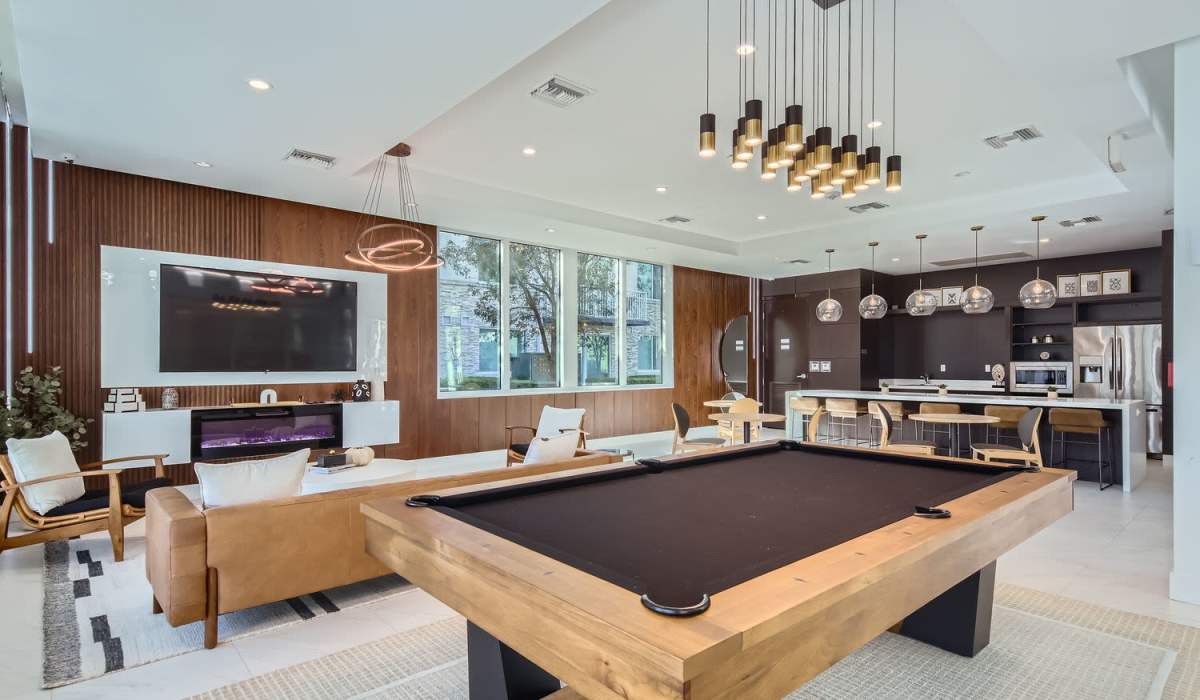 Kitchen at Amelia Apartments in Miami, Florida