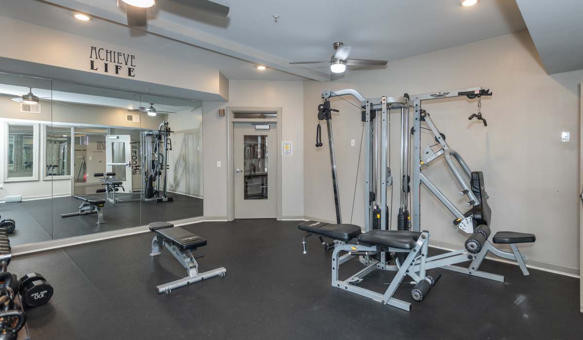 Fitness center at CovePointe at The Landings, Norfolk, Virginia