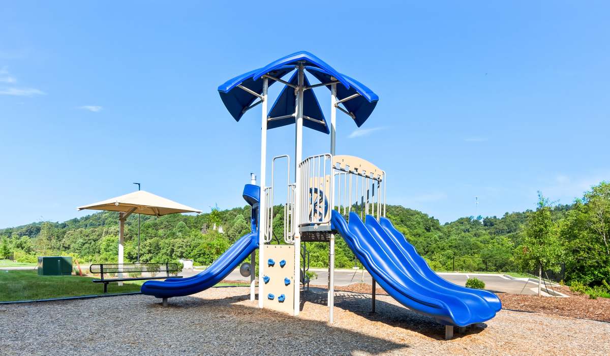 Children play area at Elevate at Topside in Louisville, Tennessee