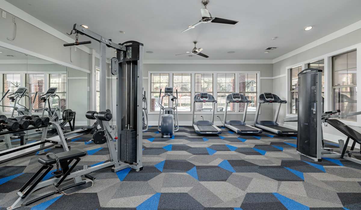 Fitness center at Landing Square in Atlanta, Georgia