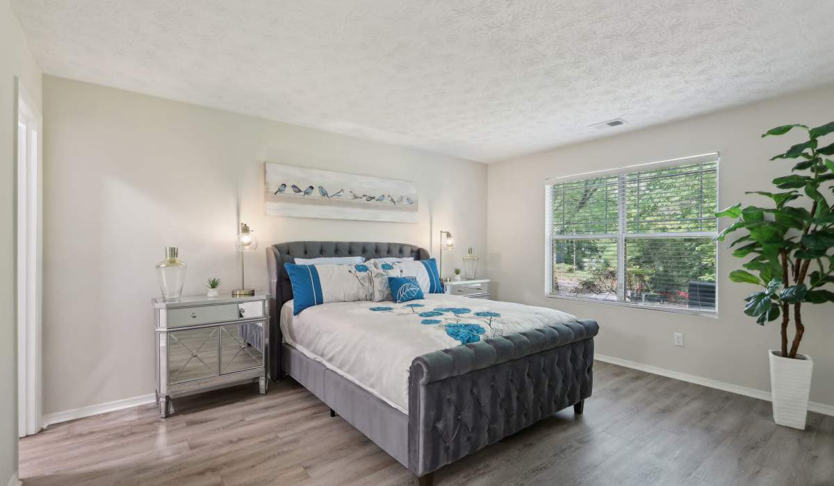 Bedroom at Reserve at Garden Lake in Riverdale, Georgia