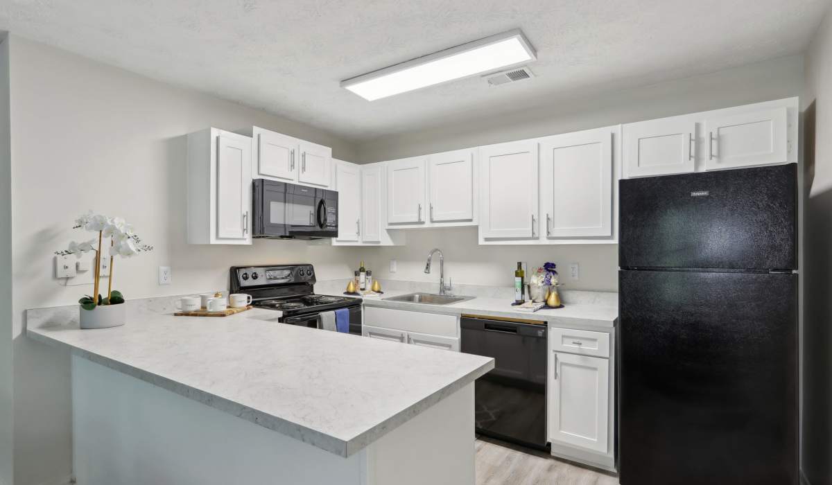 Kitchen at Reserve at Garden Lake in Riverdale, Georgia