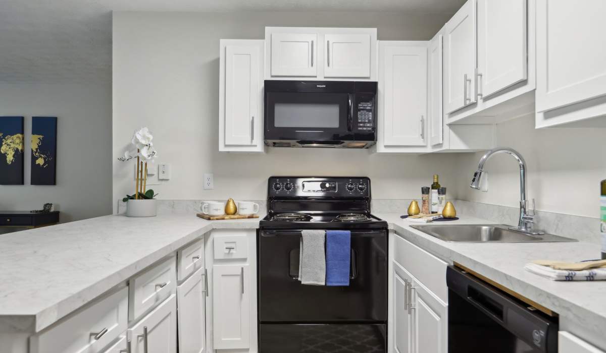 Kitchen at Reserve at Garden Lake in Riverdale, Georgia