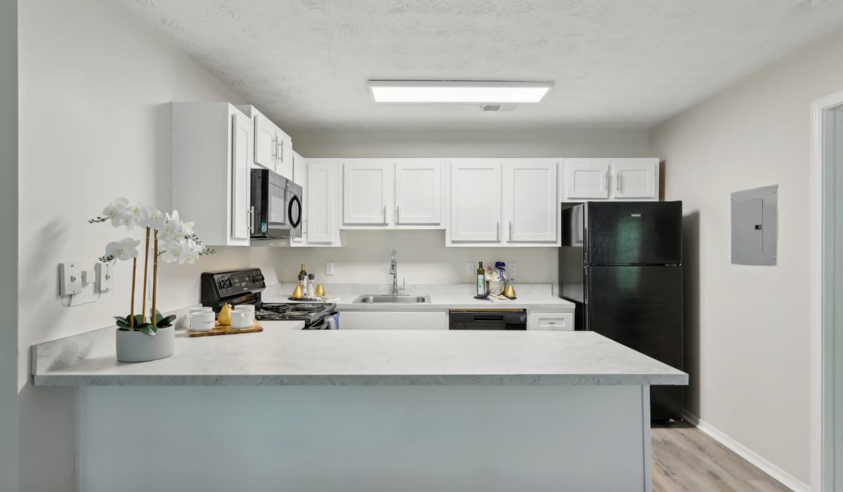 Kitchen at Reserve at Garden Lake in Riverdale, Georgia