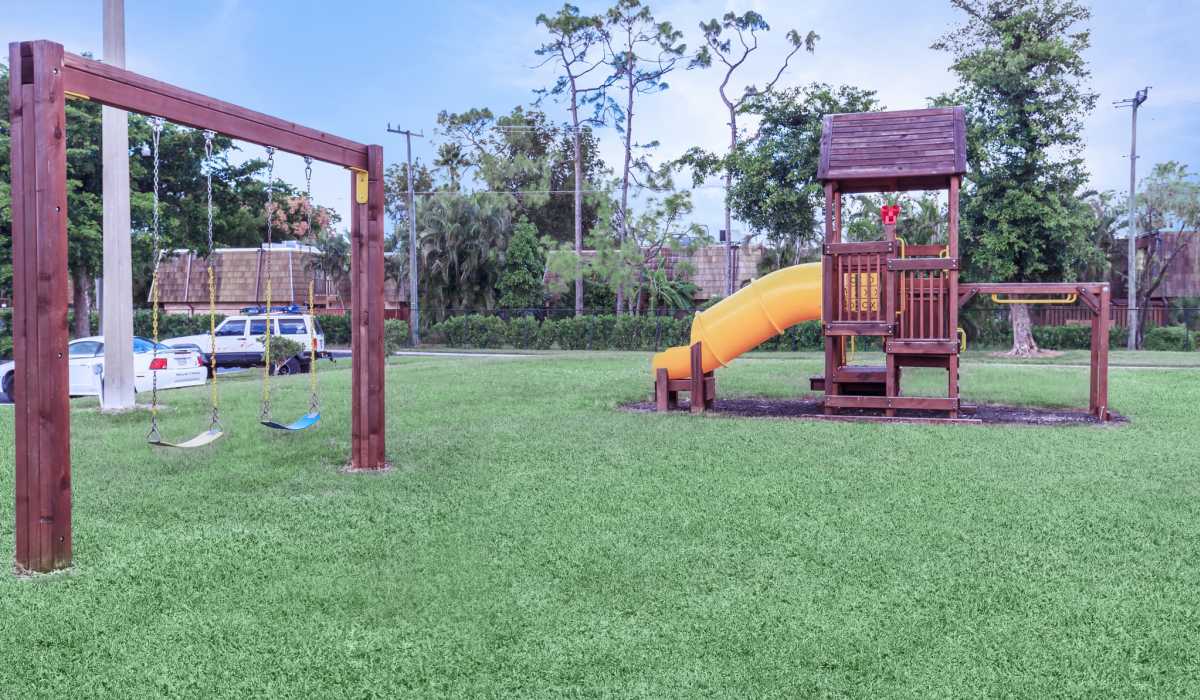 Playground at Fountains at Forestwood in Fort Myers, Florida