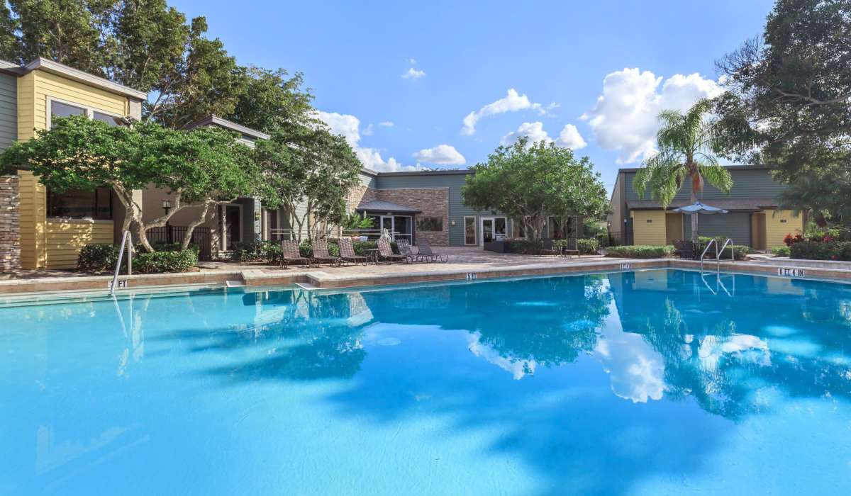 Pool at Fountains at Forestwood in Fort Myers, Florida