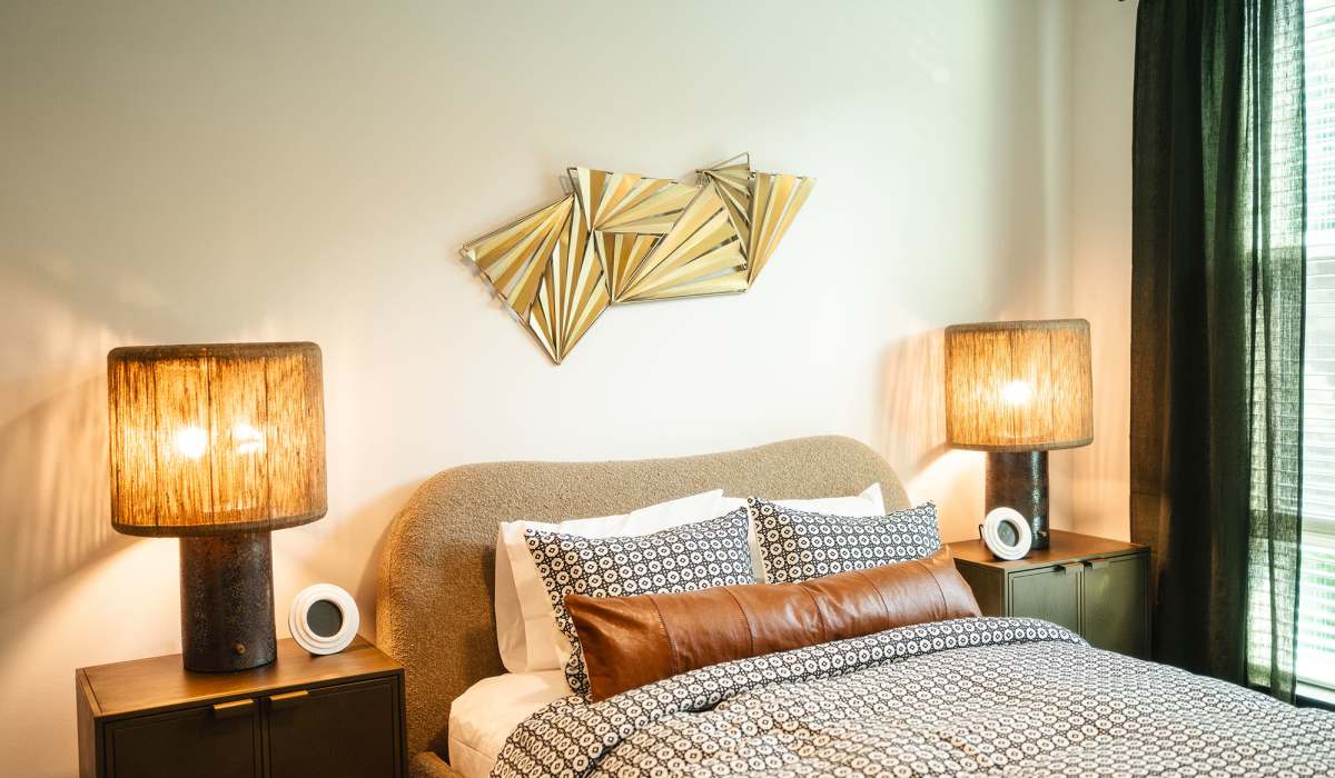 spacious bedroom at Channel House in Raleigh, North Carolina
