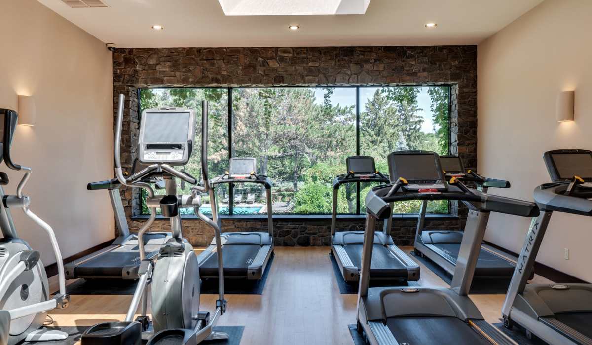Cardio machines at Cedars of Edina in Edina, Minnesota