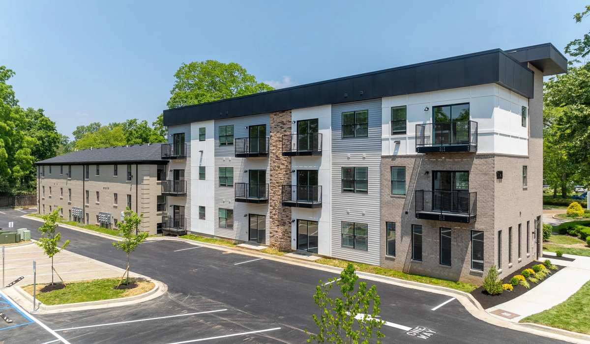 View of vibrant community at 1729 Midtown in Lexington, Kentucky