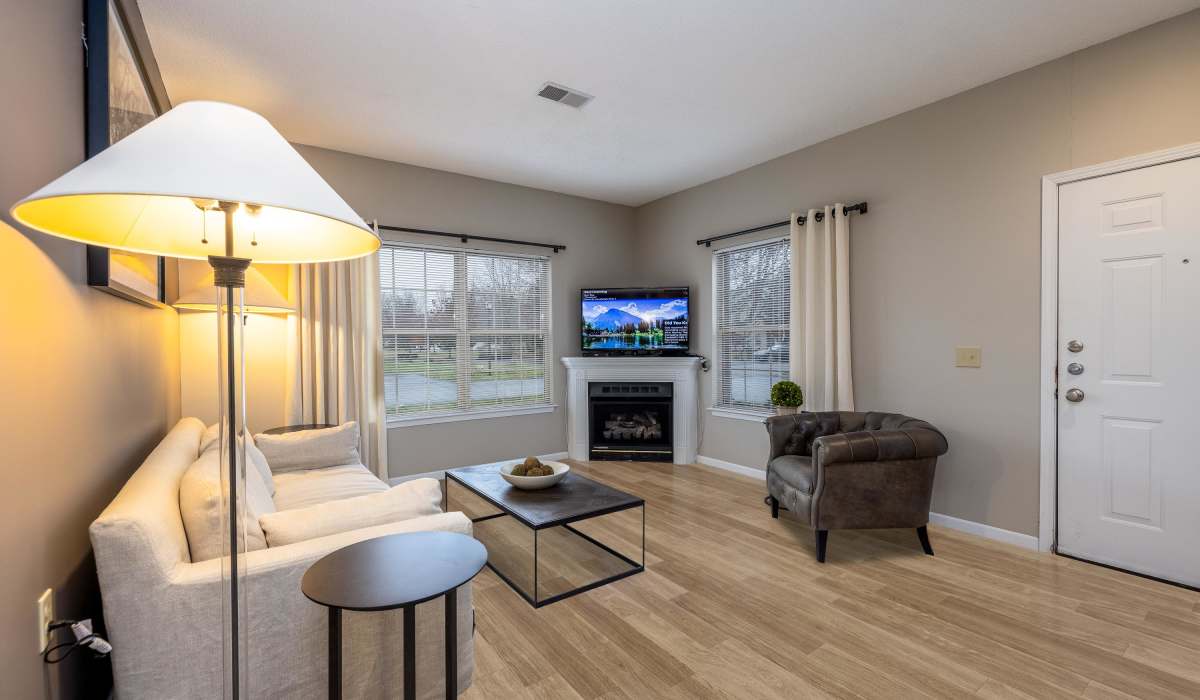 Living area 1at Coventry Apartments in Williamsville, New York