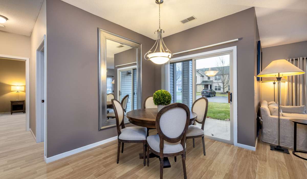 Dining area 1 at Coventry Apartments in Williamsville, New York