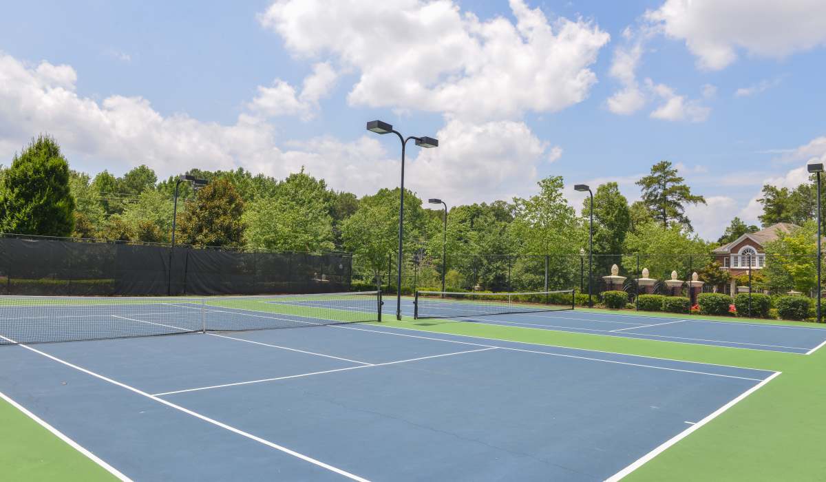 Tennis court at Oaks at Sugarloaf in Lawrenceville,Georgia