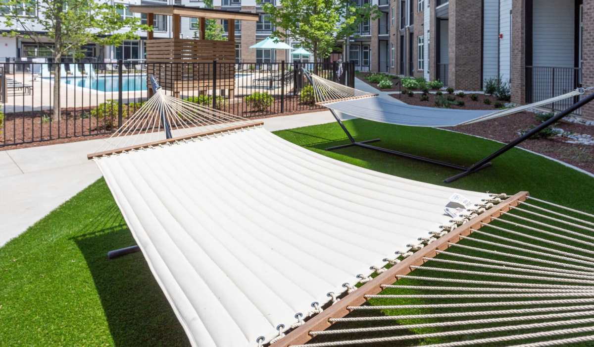 Hammock for the residents