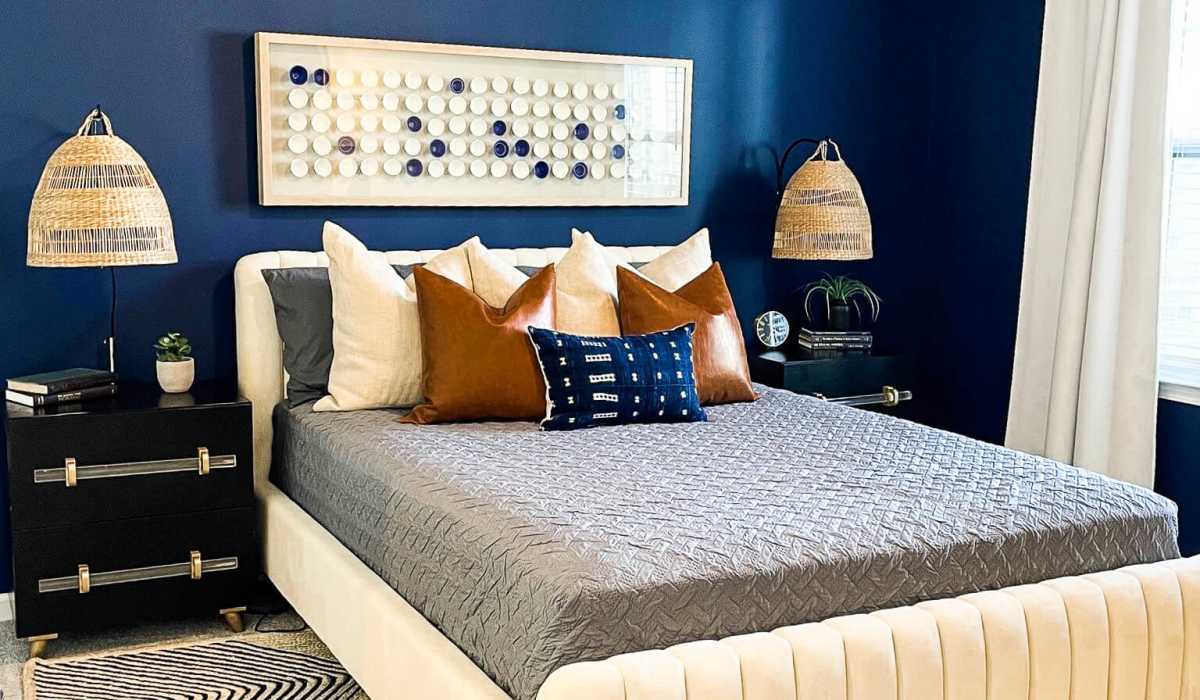 Bedroom with a bed at Palisades at Surf City in Hampstead, North Carolina