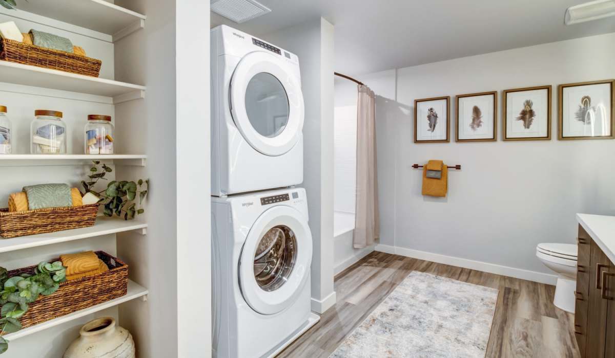 Washer and dryer at Aurora at Green Valley in Fairfield, California