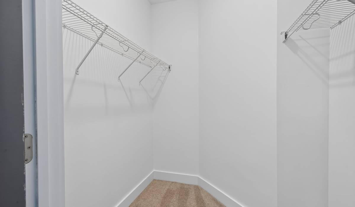 Walk-in closet at Palomar Stables in Lexington,Kentucky