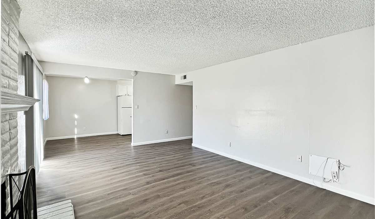Spacious living room at Village of the Pines in Reno, Nevada