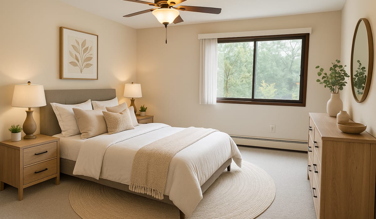 Bedroom at Cedars of Edina in Edina, Minnesota