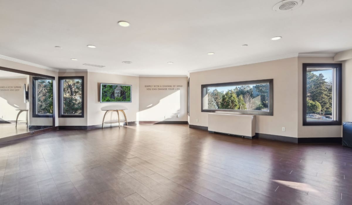 Yoga room at Cedars of Edina in Edina, Minnesota