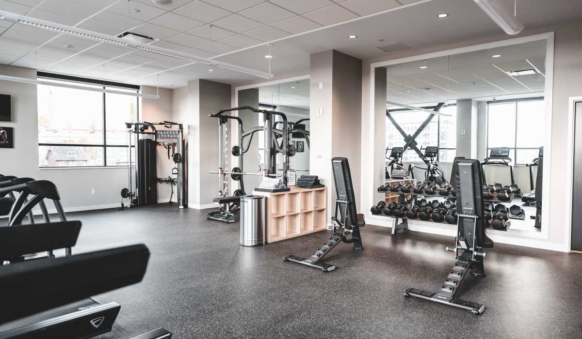 A Photo of the Gym at The Julian