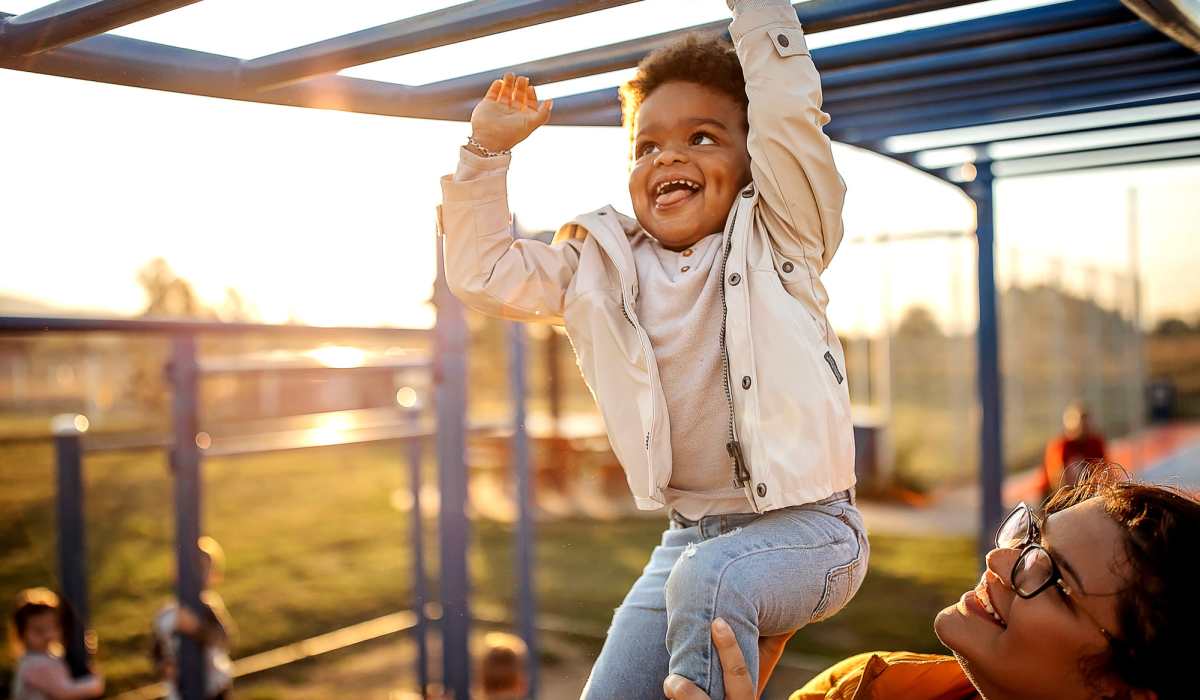 Playground near Landry Commons in Lafayette,Louisiana