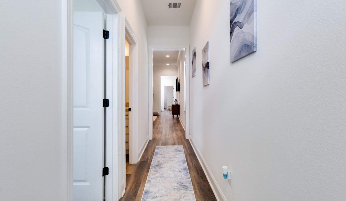 Entry of apartment at Trinity Villas in Lafayette, Louisiana
