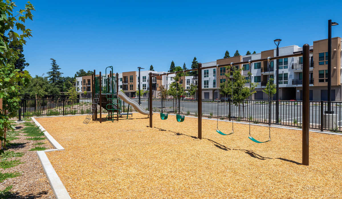 Playground at Phase 2 of Sutter Green Apartments in Sacramento, CA