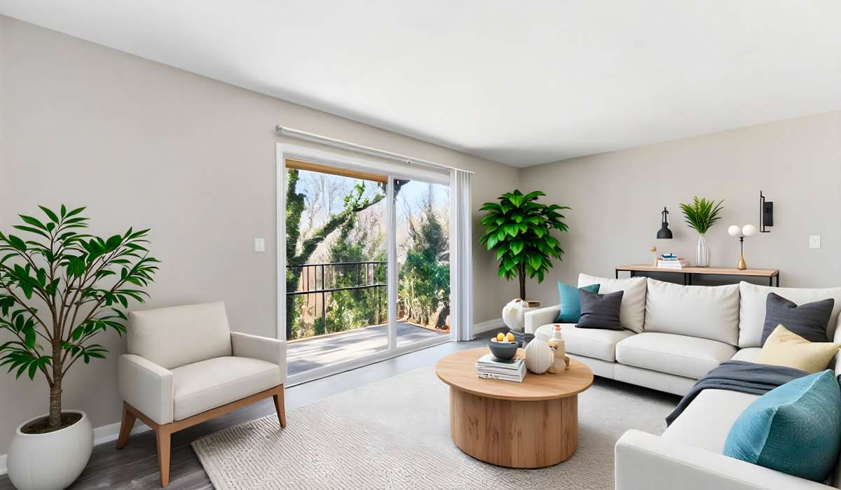 well lighted lunge area at The Reserve at Brookhaven in Brookhaven, Georgia