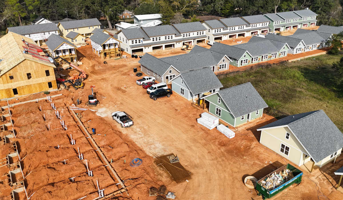 Ariel view 1 of the community at Ashland Park in Mobile Alabama