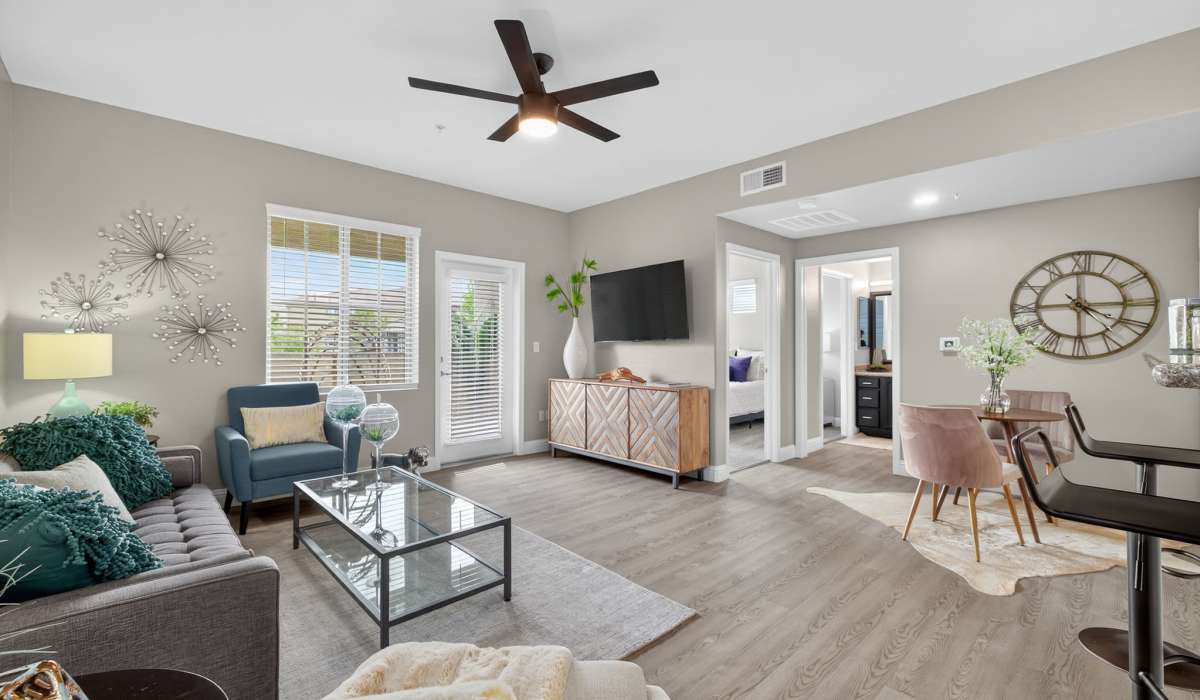 Spacious living room at The Trails at Pioneer Meadows in Sparks, Nevada