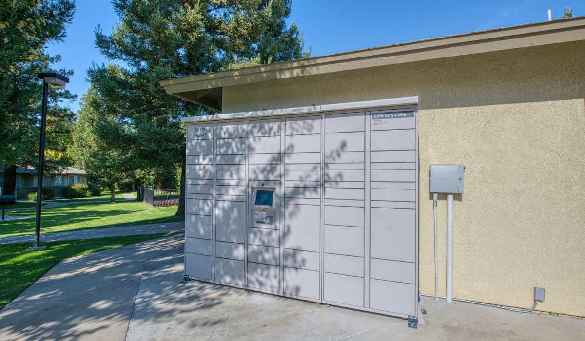  Package Lockers facility at Coventry Cove in Clovis, California