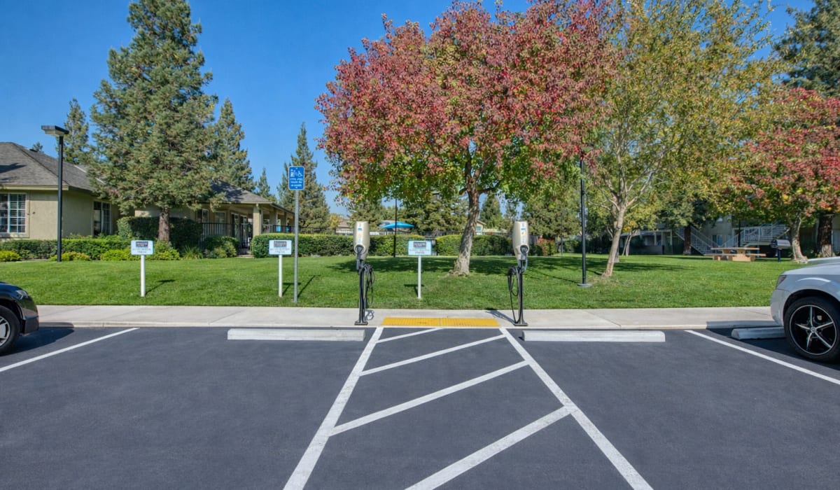 Parking facility at Coventry Cove in Clovis, California