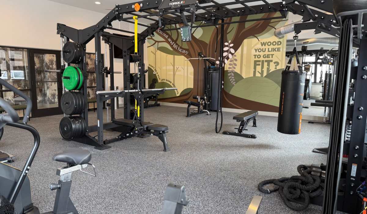 Residents kayaking near The Block at Petoskey in Petoskey, Michigan                                                 